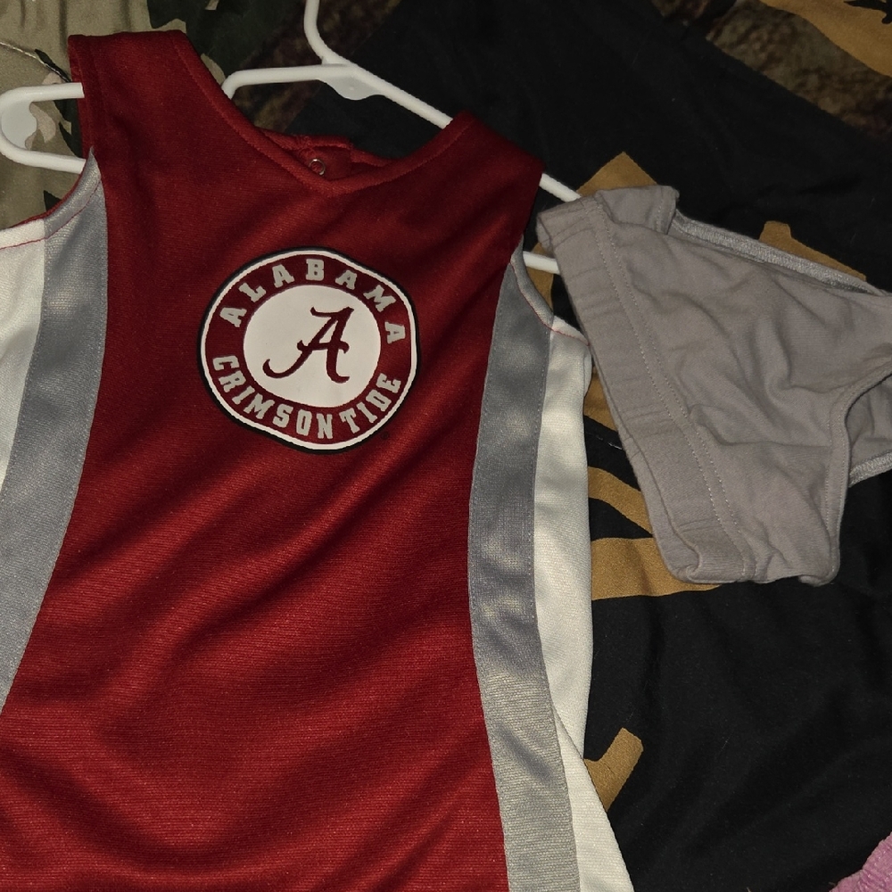 Russell Athletic Crimson and Gray Kids Matching Set